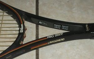 Wilson Pro Staff largehead 110 Tennis Racket with Case