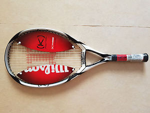 WILSON k FACTOR [k] THREE 115 08 TENNIS RACQUET 4-3/8 NEW