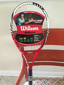 Wilson Adult Beginner Tennis Racquet Six One Comp Graphite Mid Plus Sized Win