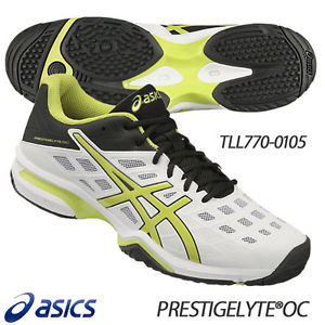 New Asics Japan Tennis Shoes PRESTIGELYTE TLL770 CLAY COURT Men's Women's