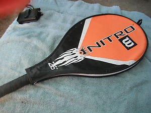 Wilson Nitro Tennis Racquet (Racket ) With Head Cover