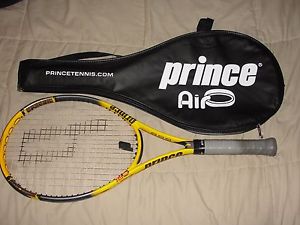 PRINCE AIRO SCREAM OVERSIZE RACKET w/CASE - 4 3/8 GRIP - GREAT SHAPE - IZH