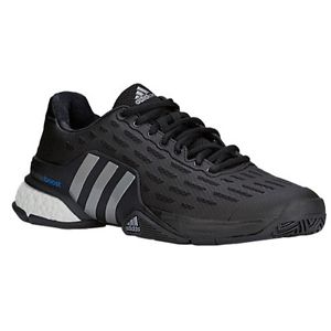 Adidas Barricade 2016 Boost Tennis Shoes Black - Men's Size 10 Retail $160