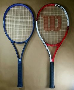 Wilson Lot FEDERER 110 GRAPHITE AGGRESSOR 8.5 si Tennis Racquet Racket SHIP FREE
