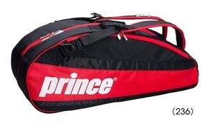 Prince Racket Bag For Tennis 6 Rackets AT672 236 Black/Red