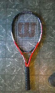 Wilson Impact Tennis RACQUET Titanium Volcanic Frame Technology Power Bridge
