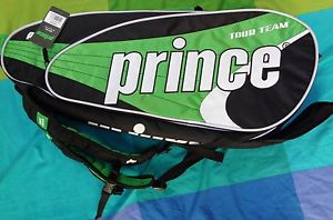 Prince TOUR TEAM tennis 6pk racquet bag BACKPACK msrp $89 # 6P875