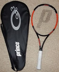 Prince Tennis Racquet 4 3/8 O3 Hybrid Orange Oversize