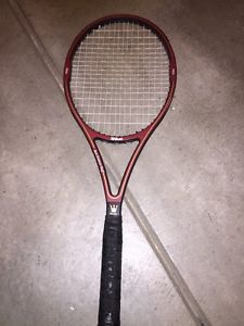 WILSON JACK KRAMER STAFF MIDSIZE 85 TENNIS RACQUET  GRIP 4 1/2