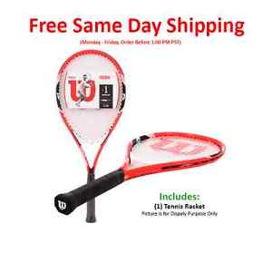 Wilson Federer Series 1 Tennis Racket - 27" with Grip (3/4) - Same Day Shipping