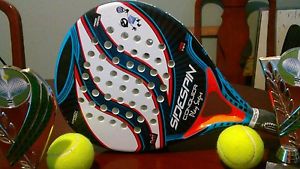 Side Spin Conquer Play Sugus Racket Tennis/ Beach Padel Sport 38mm Reinforced