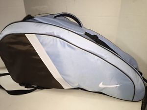 Nike Tennis 6-8 Racquet Bag Sports Bag Blue BA2241 Fed Blue White Black