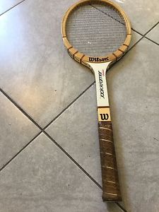 Wilson Jack Kramer Classic Wood Tennis Racquet 4 1/2 Good Condition