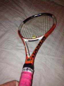 Wilson nCode nTour Tennis Racquet 95 - 4 3/8 with Bag