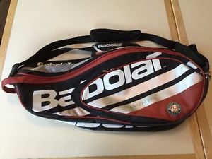 BABOLAT ROLAND GARROS FRENCH OPEN PARIS TENNIS RACQUET BAG BACKPACK Two Padded