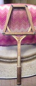 vintage tennis racquet-Bently Wilson Camden,NY master made by -Bomber pic Plane