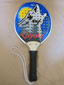 THE PADDLE COMPANY, INC. COYOTE PLATFORM PADDLE TENNIS RACQUET CANADIAN MAPLE