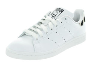 Adidas Women's Stan Smith W Ftwwht/Ftwwht/Cblack Casual Shoe 5.5 Women Us