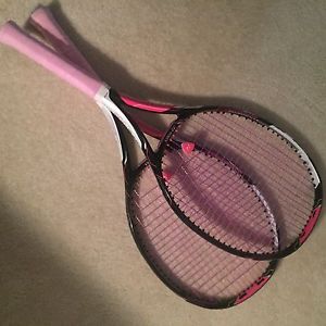 Pair (2) Yonex Ezone Ai100 Lite Pink Grip 4