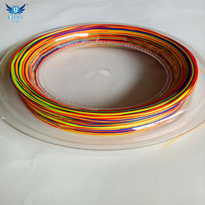 High Rebound Rainbow 0.66 badminton racquet string,200m for 20-22rackets