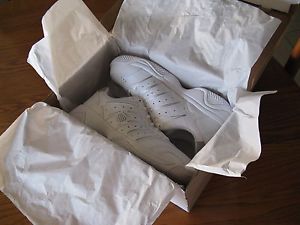 K-Swiss Grancourt II 92648155 Women's Size 9 1/2 White/Silver NEW IN BOX