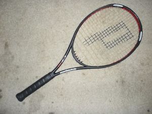 PRINCE O3 RED MIDPLUS 105  TENNIS RACQUET 4 3/8