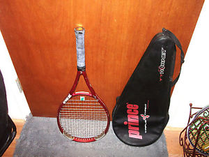 Prince Triple Threat Tennis TUNGSTEN GRAPHITE Racquet TT 110 OS Vtg Racket 4 1/2