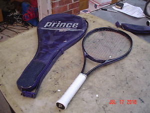 Prince CTS Precision Oversize L2 Graphite Tennis Racquet w Pro Overwrap + Cover