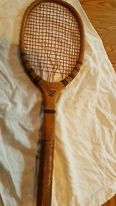 Antique Wright & Ditson Tennis Raquet