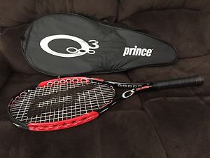 Prince O3 Orange W/case Tennis Racquet Used Size 3 Very Nice
