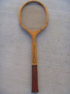 Vtg Bentley Wilson Court Flyer Wood Tennis Racquet Unique Very Rare