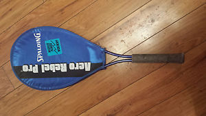 Spalding TENNIS RACKET Aero Rebel Pro Racquet W/ COVER