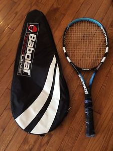 Babolat Pure Drive Team Tennis Racquet Racket 100 Sq In 4 5/8 Grip  Case Bag