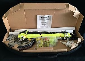 NEW Sportscraft Badminton Complete Set and Case Never Used Racquets Net