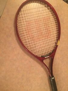 USED Wilson Pro 110 Aerodynamic Super High Beam Series Tennis Racquet L4 4 1/2"