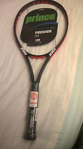 Prince TeXtreme Premier 105 Tennis Racquet Sony Sensor Ready Thin Grip 4 1/2 179