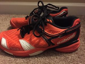 Babolat Kompressor sneakers  Size 3.5 Red/White/Black