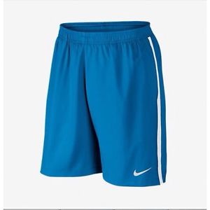 NEW Nike 9 Inch Court Photo Blue Tennis Shorts 2XL FEDERER NADAL 645045 406 image 1