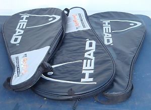 Lot of Three Head TI Radical Titanium Tennis Racquet Covers