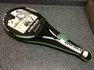 NWT HEAD IG HEAT INNEGRA TENNIS RACQUET 4 1/2 W/CASE -BRAND NEW NEVER USED