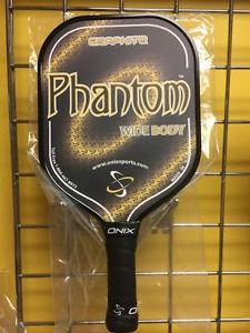 PICKLEBALL PADDLE "PHANTOM" WIDE BODY GRAPHITE ** LAST ONE IN STOCK**