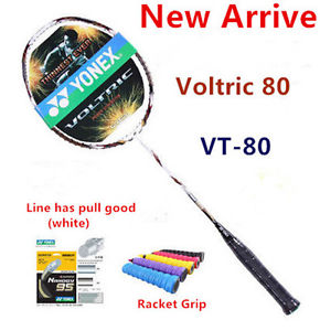 VT80 Badminton Racket hot sell Voltric 80 badminton racket 100% carbon fibre rac