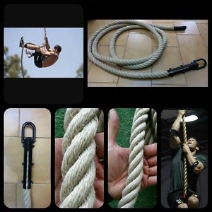 corde escalade pompier 30mm grosse corde crossfit echelle grimper polypropylène