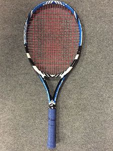 Babolat Drive Lite 4 0/8 STRUNG (Tennis Racket 255g 9oz Beginner Entry Starter)