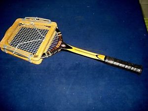 Vintage TA Davis "TAD" Tennis Racquet 4 1/2" "Excellent"