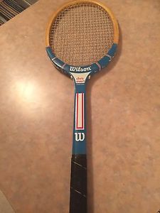 USED WILSON Vintage 1970s Chris Evert American Star Wooden Tennis Racquet