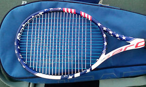 Babolat Pure Aero VS Stars and Strips 4 1/4 tennis racquets