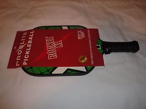 PRO LITE ROCKET XL PICKLEBALL PADDLE  GREEN "BRAND NEW"