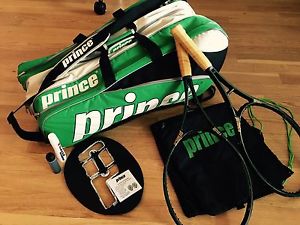 Prince Graphite Classic Package - 2 x Midsize 93 (4 1/2 Grip Size) And More!