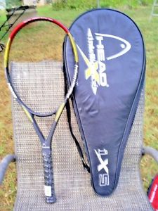HEAD INTELLIGENCE i.X5 Tennis Racquet 4 1/2  with Original Padded Cover
